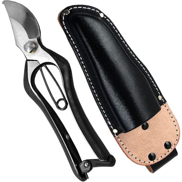 Scissors Sheath Safety Leather Scissors Cover Sewing Scissor Sheath  Portable Tool(black,gray And Li