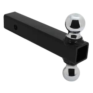 Class III Trailer Ball Mount with Double Welded Hitch Balls - 5000 lbs. (1-7/8 in. and 2 in. Ball Size)