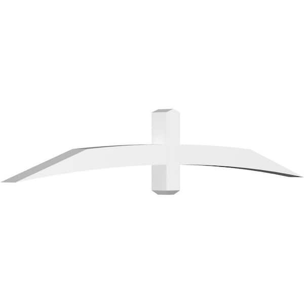 Ekena Millwork Bellingham 84 in. W x 14 in. H x 4 in. D Signature Polyurethane Bracket