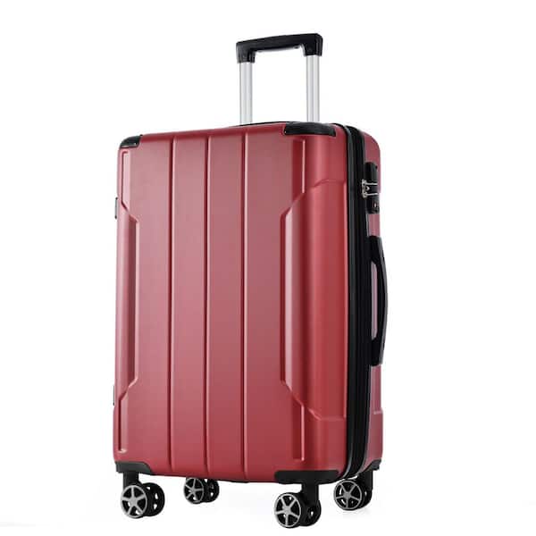 Merax 29.9 in. Blue ABS Hardside Luggage Spinner Expandable