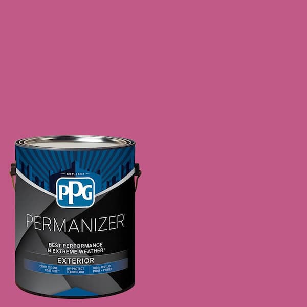 PERMANIZER 1 gal. PPG17-10 Tutti Frutti Semi-Gloss Exterior Paint