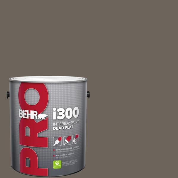 BEHR PRO 1 gal. #N360-6 Patio Stone Dead Flat Interior Paint
