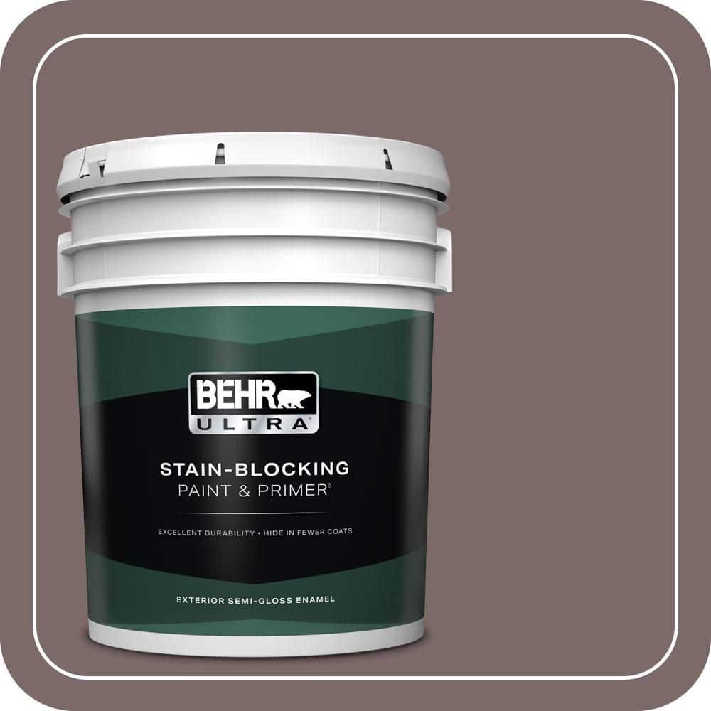 5 gal. Home Decorators Collection #HDC-NT-26 Muscatel Semi-Gloss Enamel Exterior Paint & Primer price history on PriceWatchPro