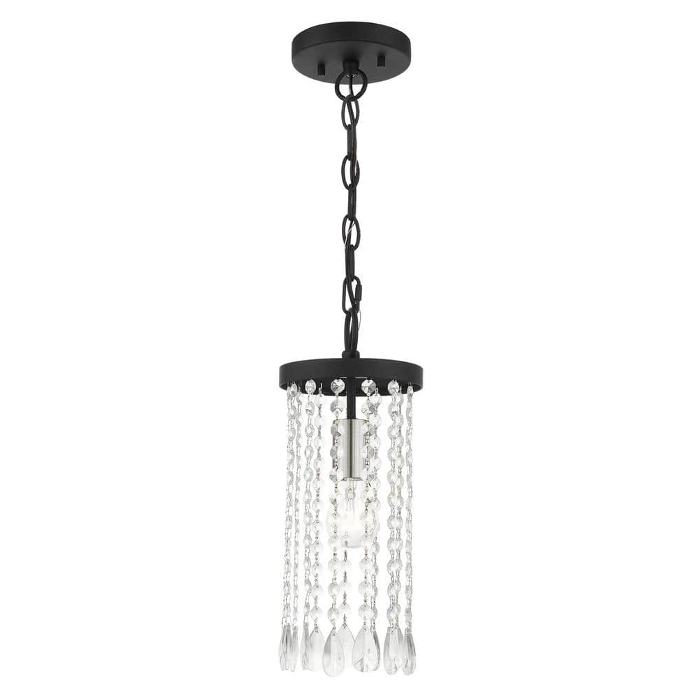 Cottingham 1 Light Black Mini Pendant price history on PriceWatchPro