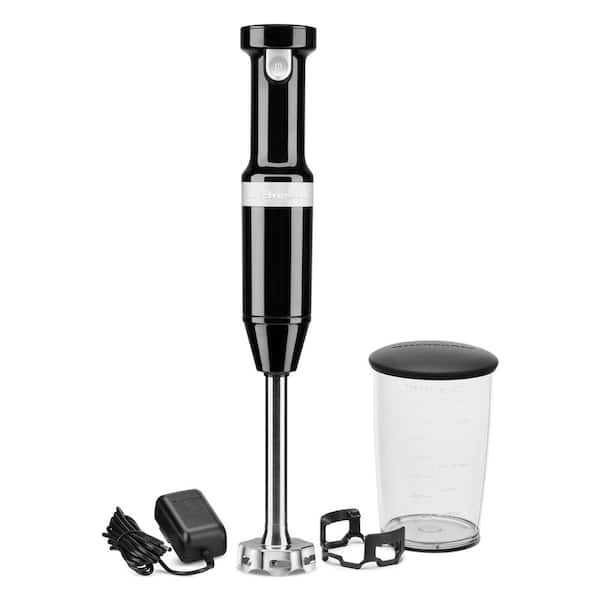 KitchenAid - Cordless Variable Speed Hand Blender - Onyx Black