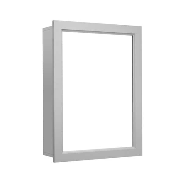 Glacier Bay 15.25 in. W x 26 in. H Rectangular Framed