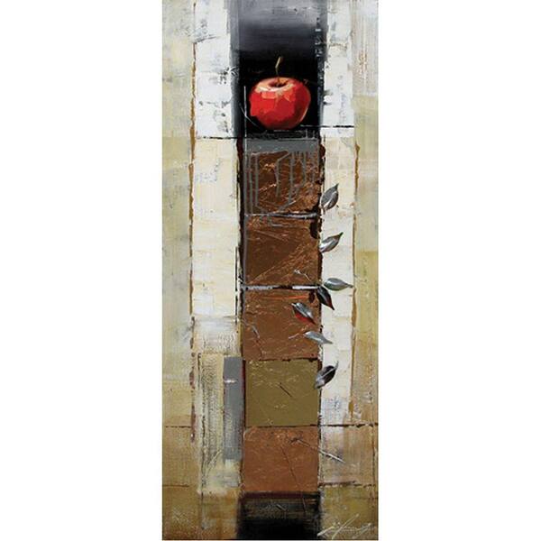 Yosemite Home Decor 18 in. x 47 in. Malus Sylvestris Hand Painted Contemporary Artwork - DISCONTINUED