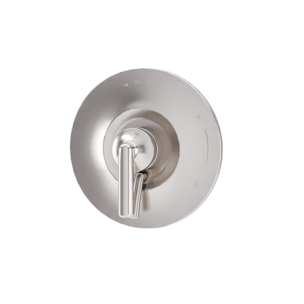 Birch Wall Mounted Shower Valve Trim with Volume Control Lever in Satin Nickel (Valve Not Included) price history on PriceWatchPro