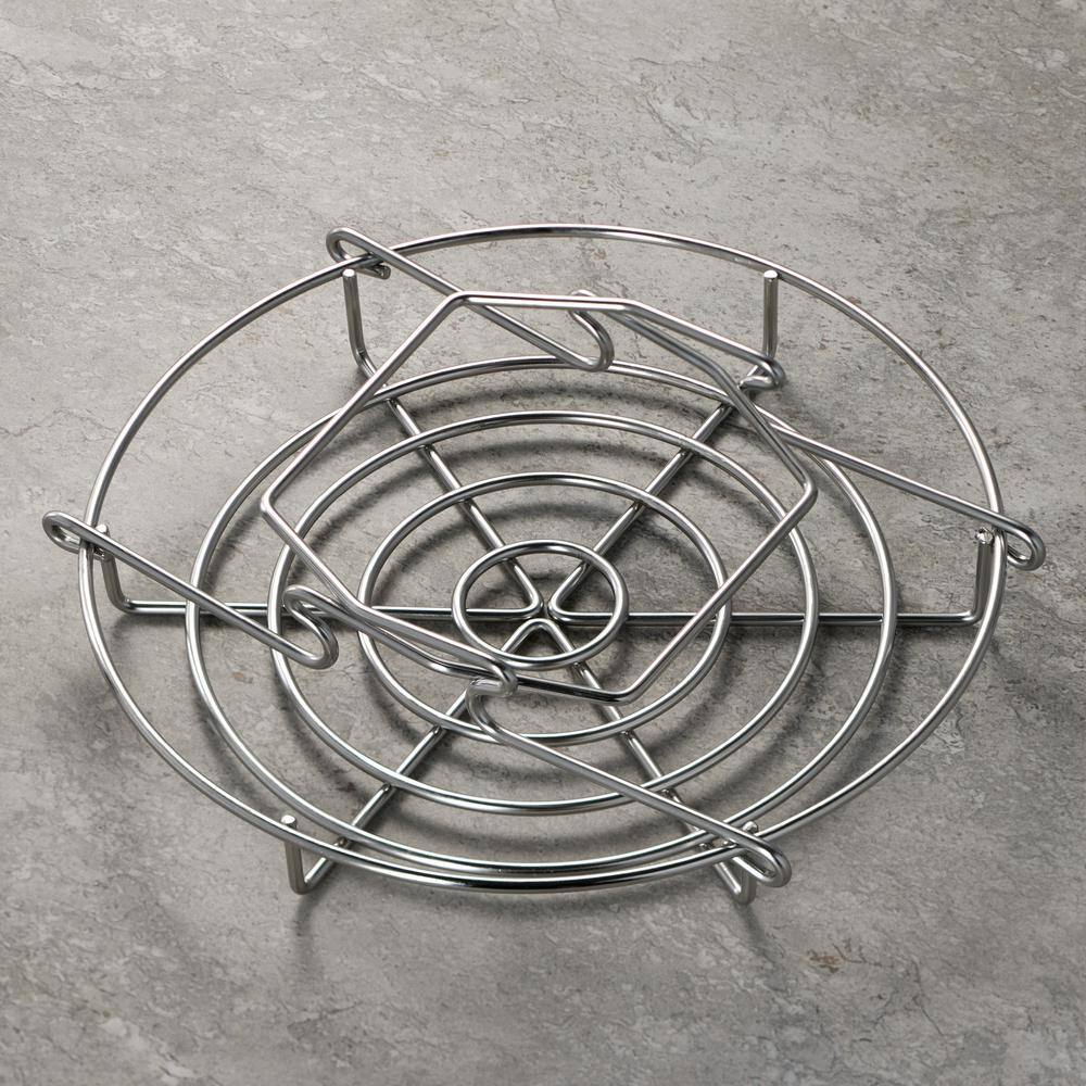 22 Quart Stainless Steel Canning Stock Pot with Rack
