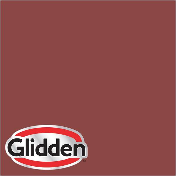 Glidden Premium 1 gal. #HDGR64 Rusty Red Flat Interior Paint with Primer