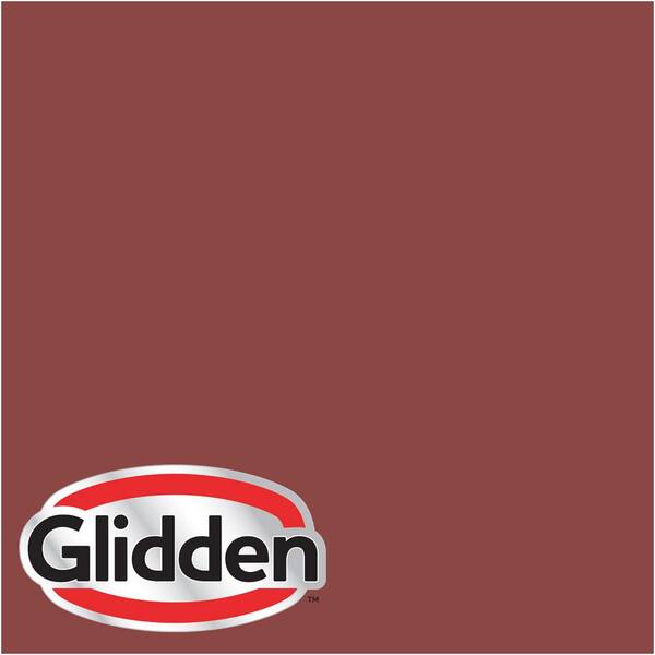Glidden Premium 1-gal. #HDGR64 Rusty Red Satin Latex Exterior Paint