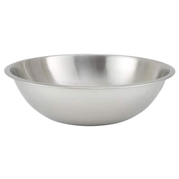 Winco 20 Qt. Stainless Steel Heavy-duty Mixing Bowl