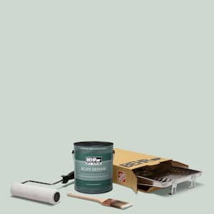 1 gal. #MQ3-21 Breezeway Ultra Semi-Gloss Enamel Interior Paint and 5-Piece Wooster Set All-in-One Project Kit