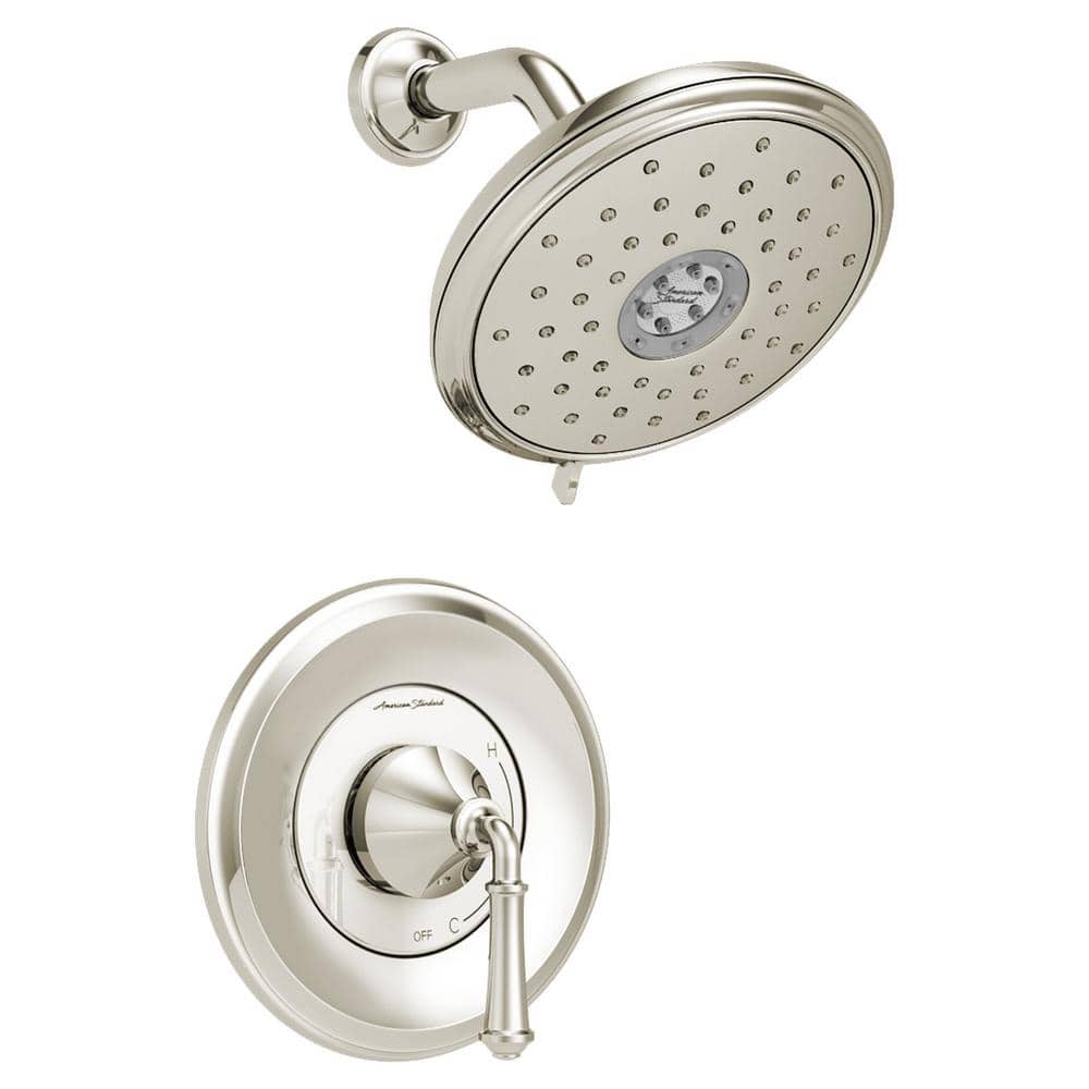 Delancey Polished Nickel Wall Mounted Shower Trim Kit