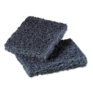 3-1/2 in. x 5 in. Dark Blue Extra Heavy-Duty Pot 'n Pan Handler Sponge (40/Carton)
