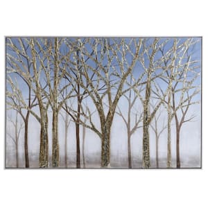 Ember Framed Nature Wall Art 33 in. x 48 in. Timber Sky