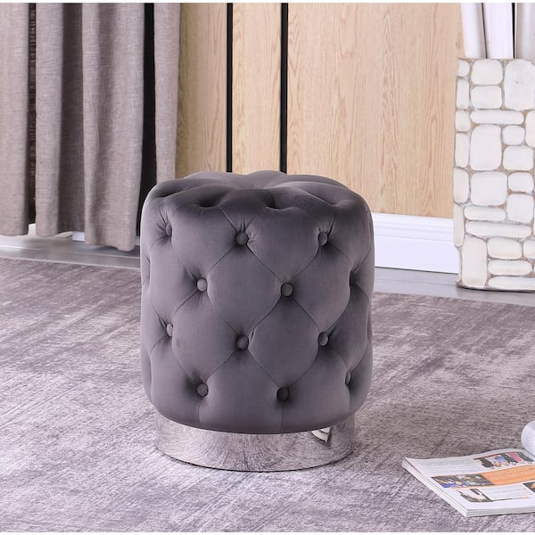 Tufted best sale velvet stool