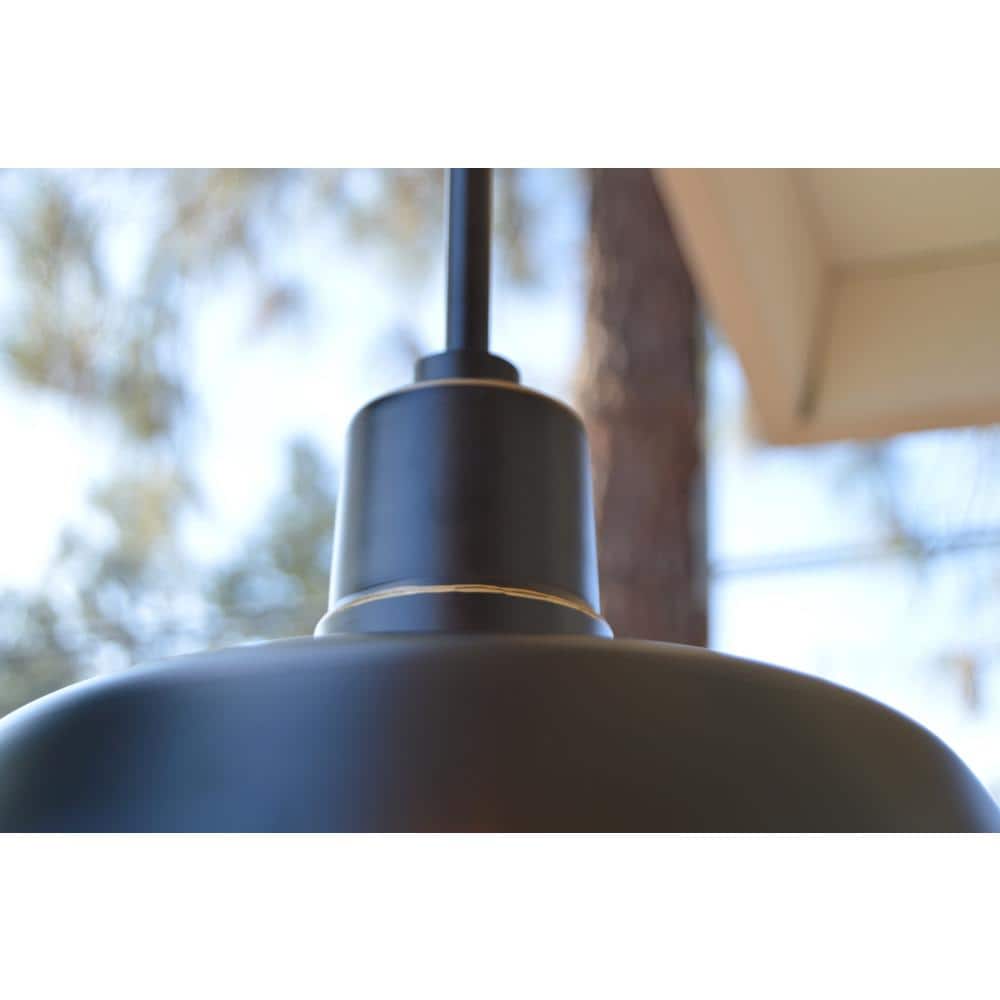 Logan 22" Bronze and Black Dimmable Wall Sconce