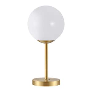 Gemini 17 in. Gold Table Lamp