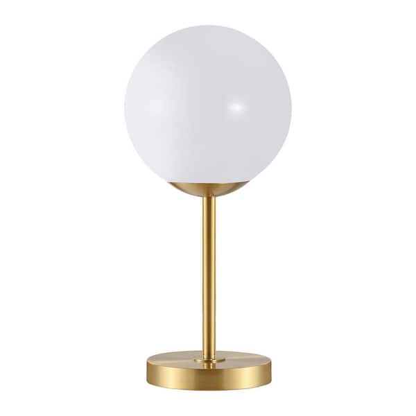 SAFAVIEH Gemini 17 in. Gold Table Lamp