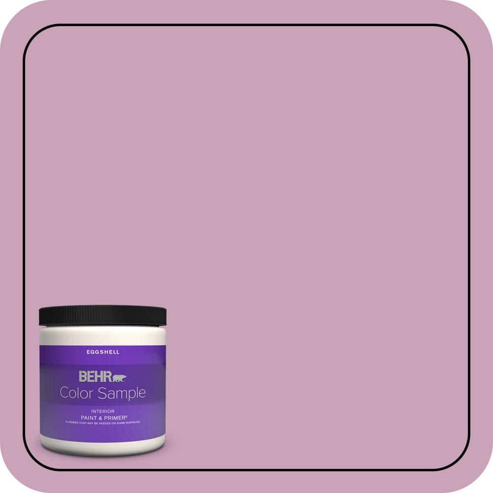 8 oz. #690D-4 Taste of Berry Eggshell Enamel Interior Paint & Primer Color Sample price history on PriceWatchPro