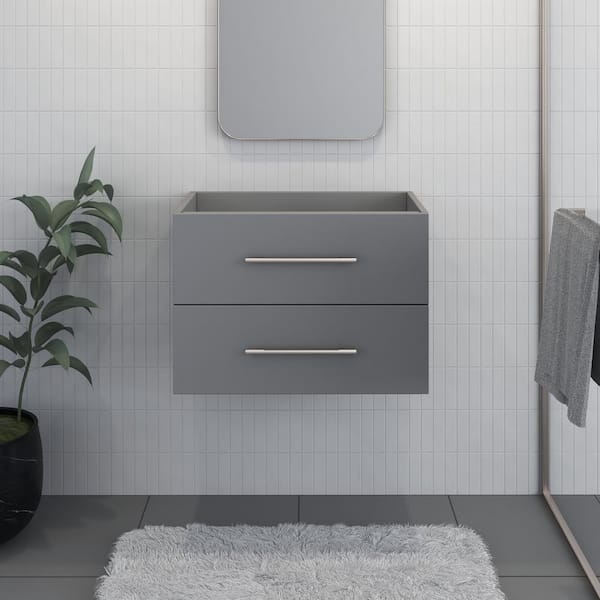 VOLPA USA AMERICAN CRAFTED VANITIES Napa 30 in. W x 18 in. D Bath Vanity Cabinet Only in Gray