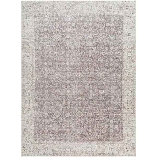 Livabliss Livabliss x Our PNW Home Brown/Cream 9 ft. x 12 ft. Spokane Traditional Indoor Area Rug