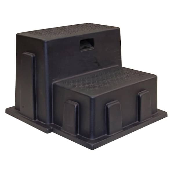 Buyers Products Company Black Polymer Utility Step - 24x21x16 in