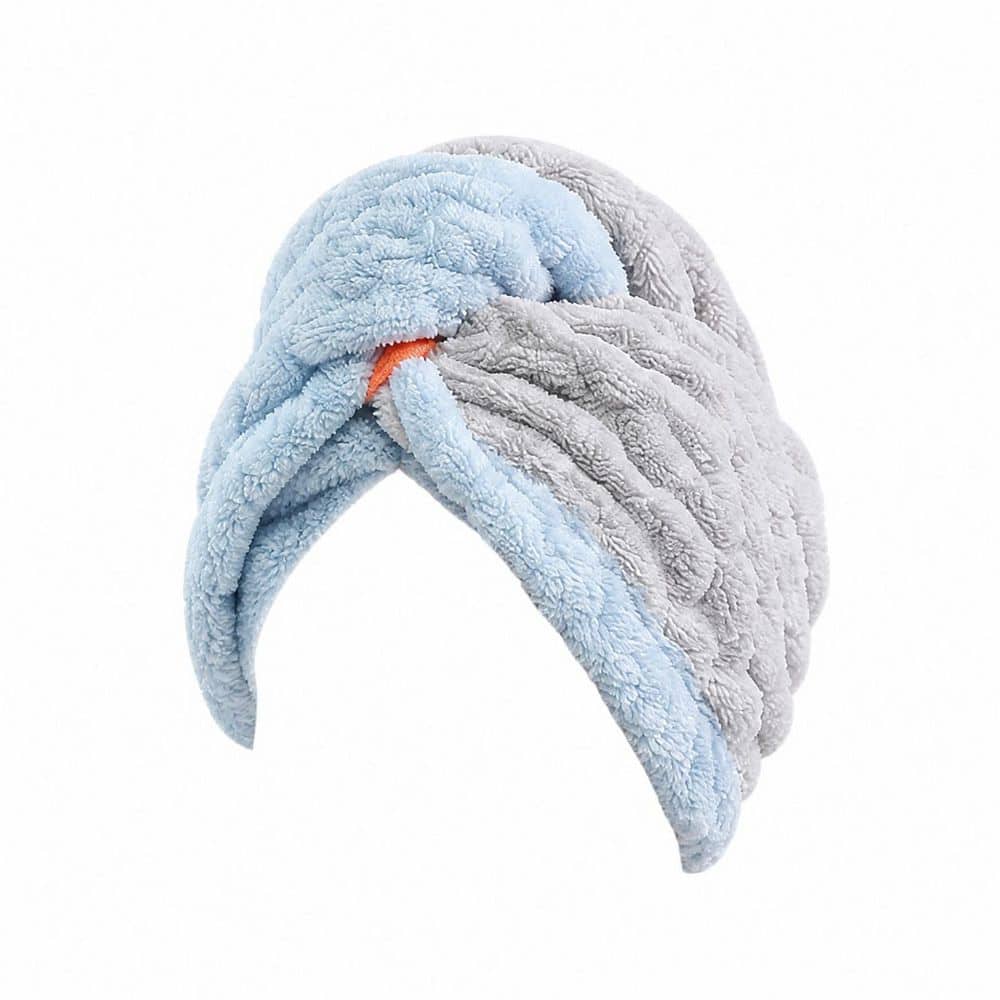 Gray Hair Towel Wrap Bath Accessory Type, 1 Pack High Absorbency Fast Drying Soft Polyester for Women Curly Hair price history on PriceWatchPro