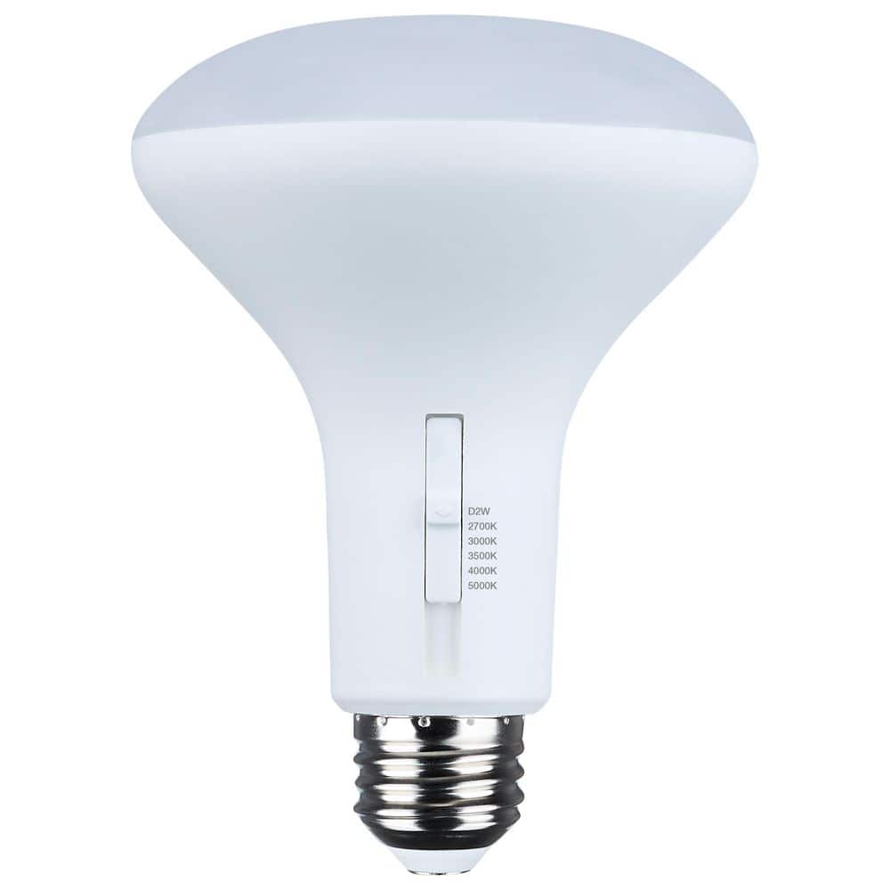 65-Watt Equivalent 27/3/35/4/5K BR30 T20 T24 120° Dimmable Indoor Reflector LED Light Bulb (48-Pack)