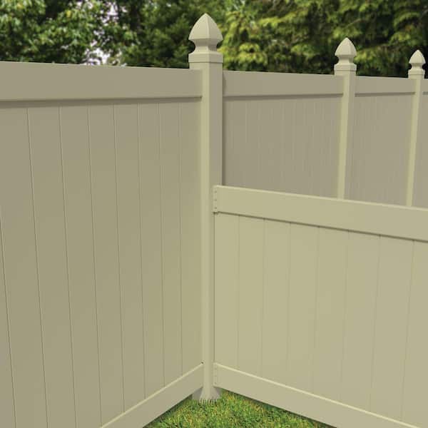 Transition Fence Bracket Sand for 1-3/4 in. x 5-1/2 in. Rail