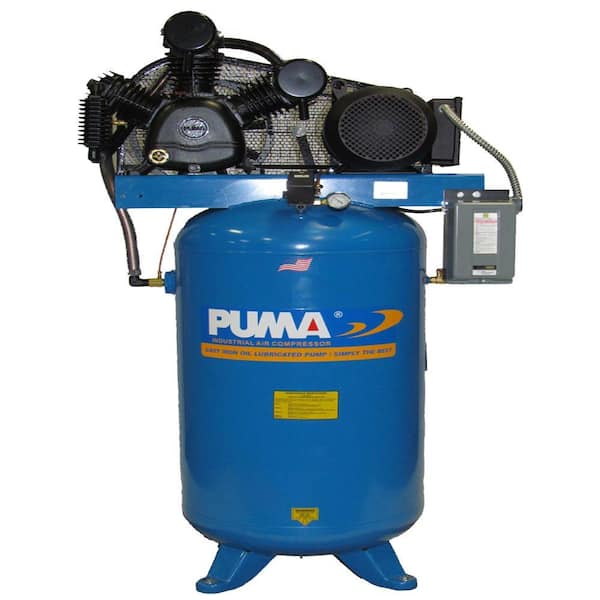 Puma 80 Gal. 7.5 HP Blue Electric 2 Stage Air Compressor