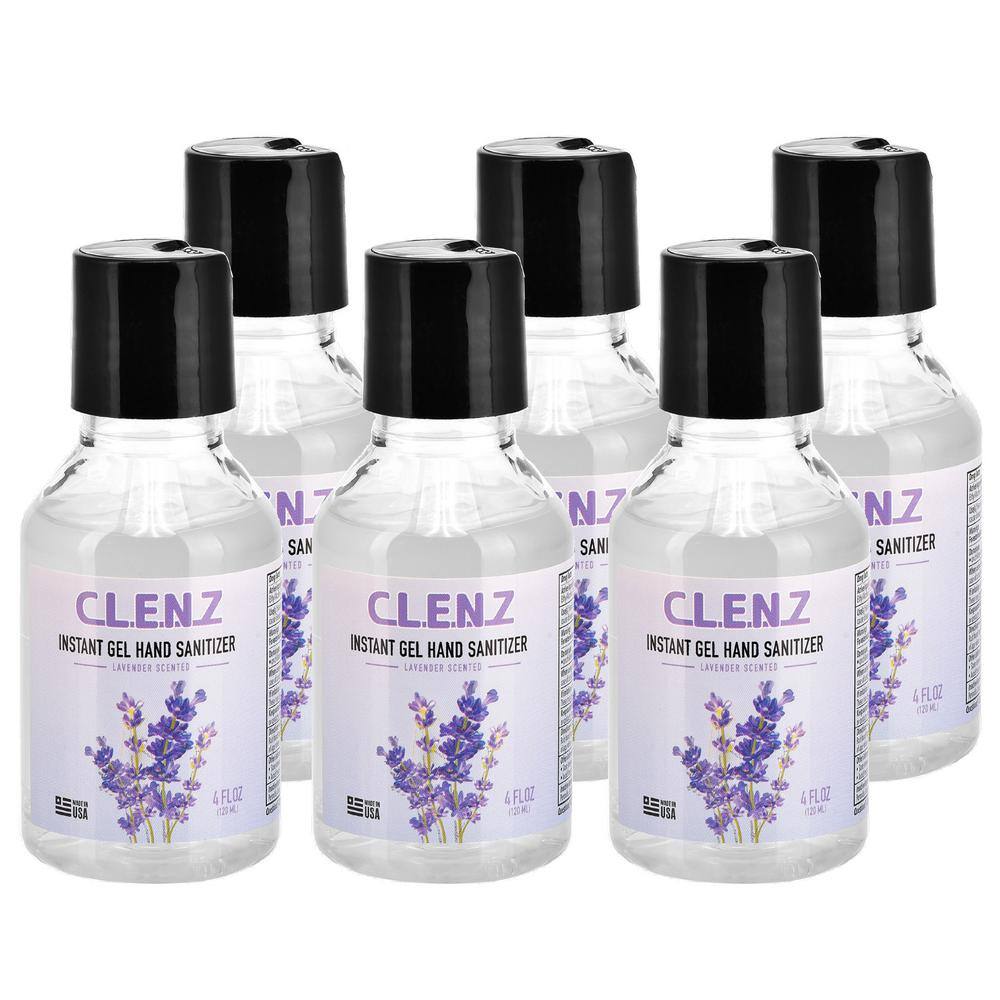 Alpine Industries Clenz 4 oz. Lavender Scented Instant Gel Hand