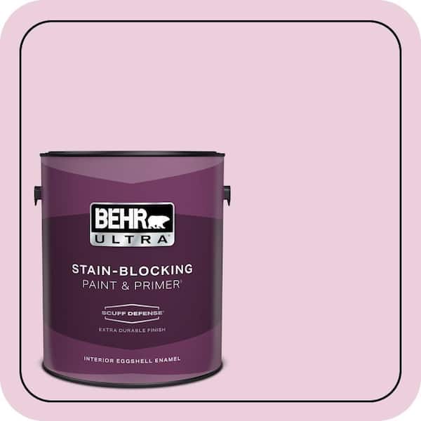 BEHR ULTRA 1 gal. #M130-2 Creamy Freesia Extra Durable Eggshell Enamel Interior Paint & Primer