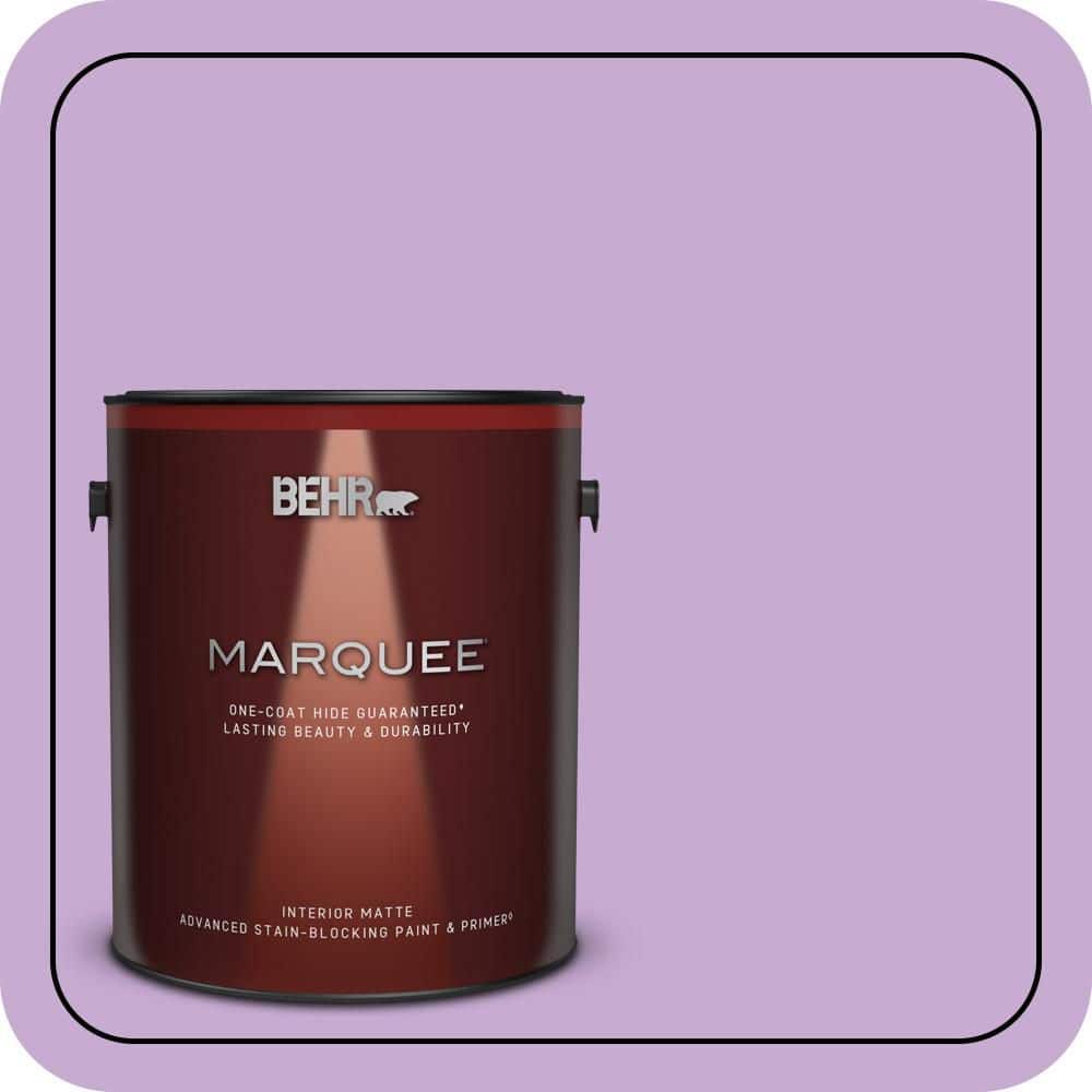 1 gal. #660B-4 Pale Orchid Matte Interior Paint & Primer product image for price tracking