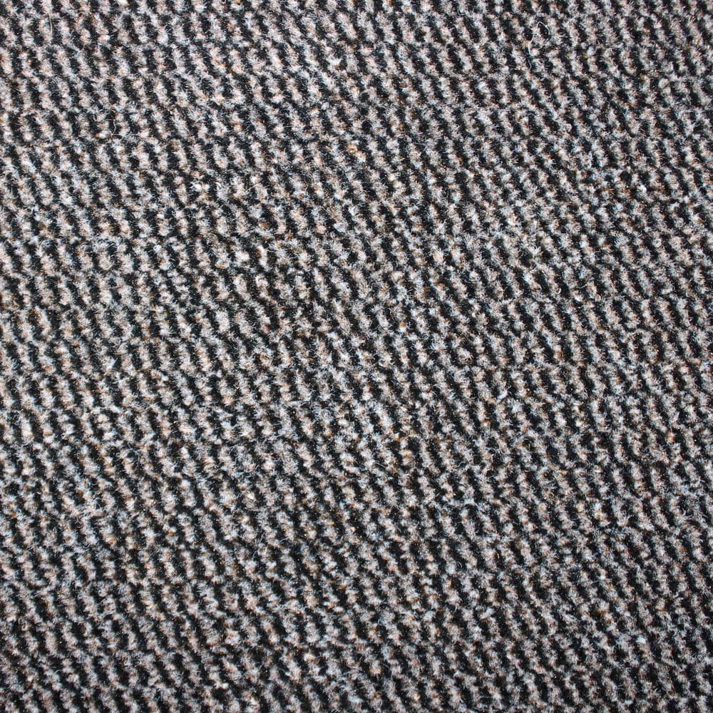 Crush-Resistant Brown Polypropylene Outdoor Mat 24" x 36"