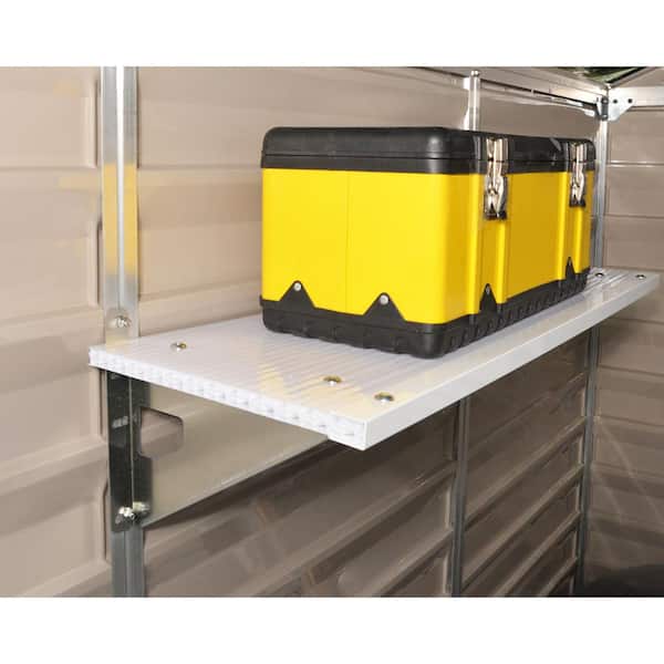 CANOPIA by PALRAM Skylight and Rubicon Shed Shelf Kit 702562 - The
