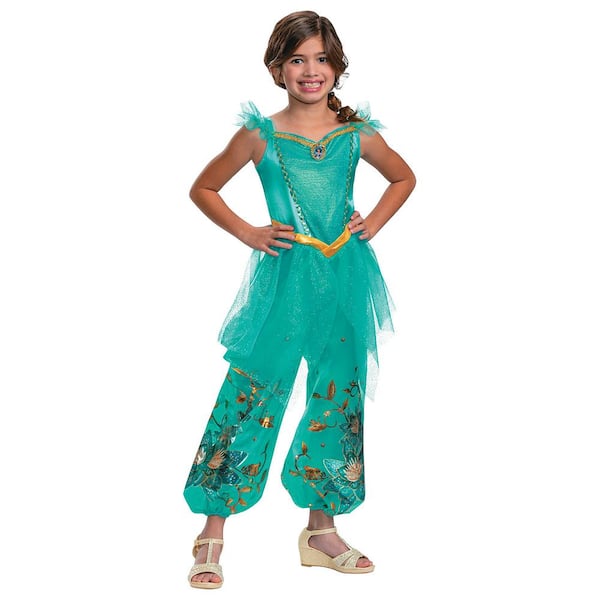 Kids Deluxe Jasmine Costume - Small 4-6 - Kids Halloween Costume