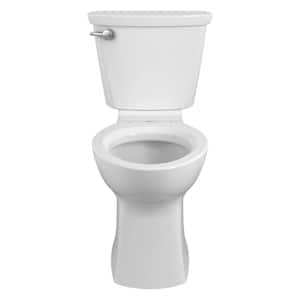 Cadet Pro 12 in. 2-Piece 1.28 GPF Single Flush Elongated Toilet in White Seat Not Included