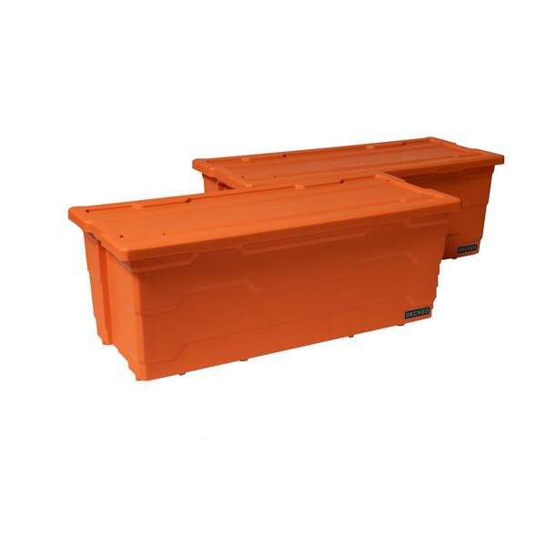 Payloader 133 Storage Tote - Blaze Orange (2-Pack)