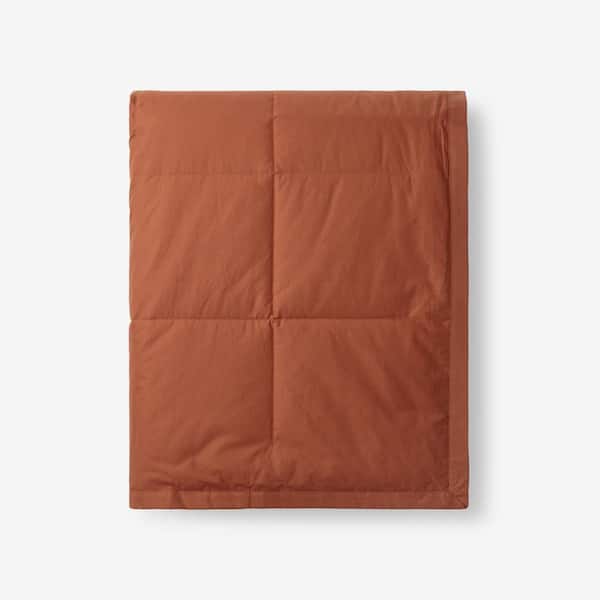The Company Store LaCrosse Down Copper 1-Size Throw Blanket