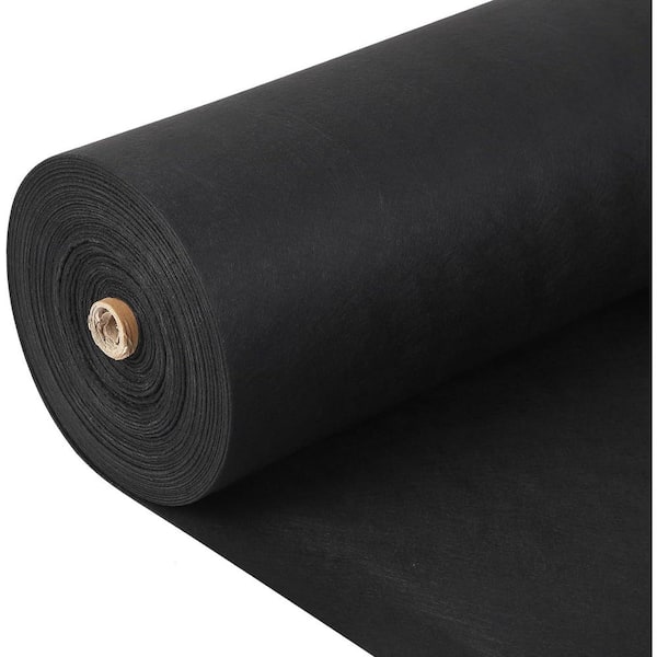 spca 3 x 100 ft. Non Woven Geotextile Fabric for Landscaping 4 oz. Heavy Duty Garden Weed Barrier Fabric
