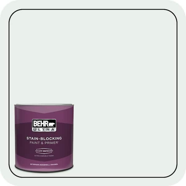 BEHR ULTRA 1 qt. #PPL-36 Cool Reflection Extra Durable Eggshell Enamel Interior Paint & Primer