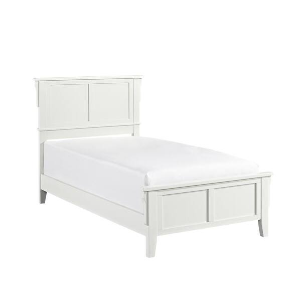 HOMESTYLES Arts and Crafts White Twin Bed