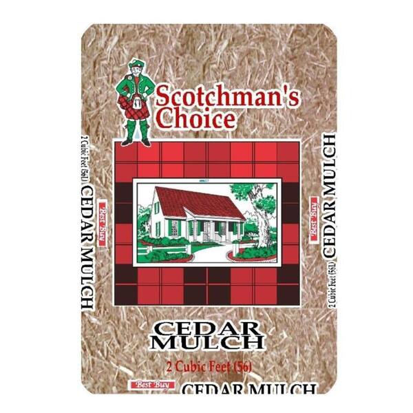 Scotchman's Choice 2.0 cu. ft. Cedar Mulch CE02S The Home Depot