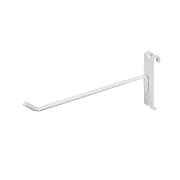 Econoco 8 in. White Hook for Gridwall (Pack of 96)