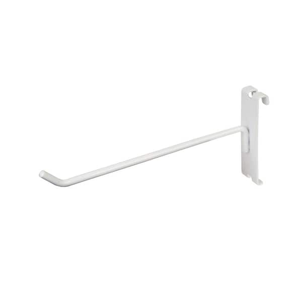 Econoco 6 in. White Hook for Gridwall (Pack of 96)