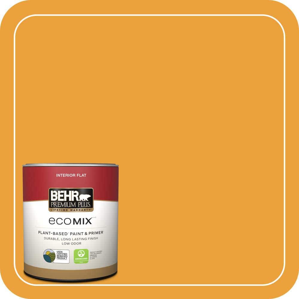 1 qt. Home Decorators #HDC-FL14-5 Gilded Leaves Flat EcoMix Plant-Based Interior Paint & Primer price history on PriceWatchPro