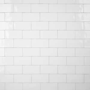 Castillo White 3 in. x 6 in. Ceramic Wall Tile (5.72 sq. ft./Case)
