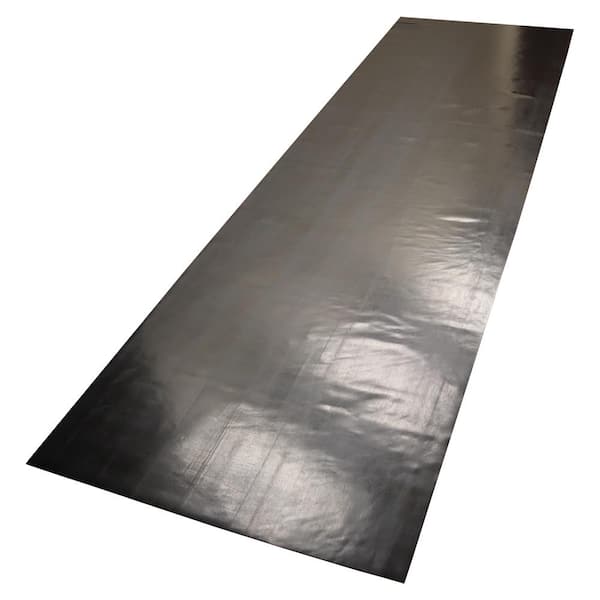 Rubber-Cal Nitrile Commercial Grade Rubber Sheet Black 60A 0.031 in. x 36 in. x 120 in.